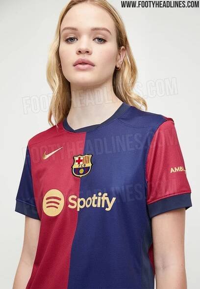 FC Barcelona 24-25 Home Kit Released