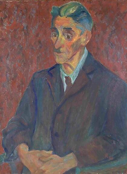 Mein Vater, Ölbid von Helmut Rehm 1946
