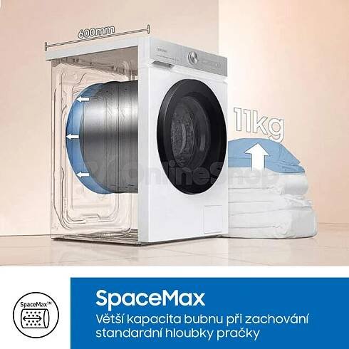 SAMSUNG EcoBubble WW90DG6U25LEU4