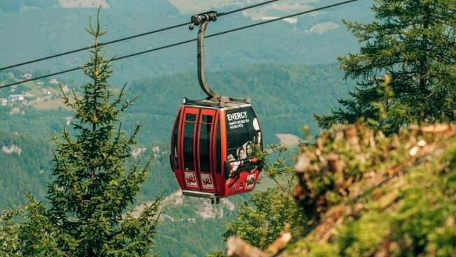 Kabinová lanovka Semmering, © Semmering Hirschenkogel