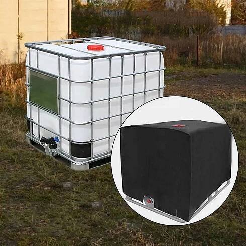 1000 L VÍKO NÁDRŽKY NA VODU 120 X 100 X 116 CM IBC KRYT NÁDRŽE za 393.00CZK - Allegro