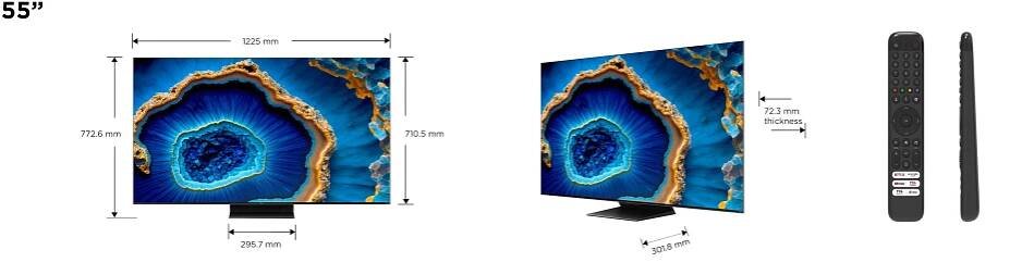 TCL 55" QLED (55C805)
