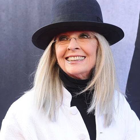 Diane Keaton's living room is proof that 'symmetr' is far from dated – this concept is still...