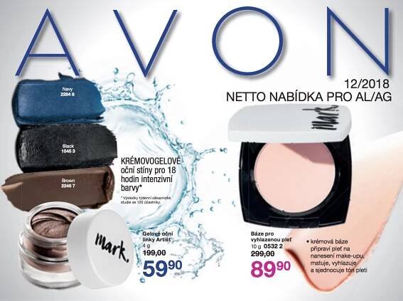 AVON NETTO Nabídka 12/2018 - AVON registrace