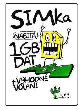 GSM Karta SIM Kaktus 100, vhodná pro GSM brány