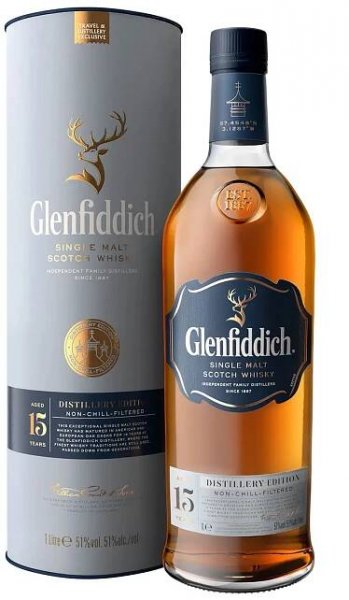 Glenfiddich 15y Distillery Edition Cask Strength 51% 1 l (tuba) od 1 690 Kč - Heureka.cz
