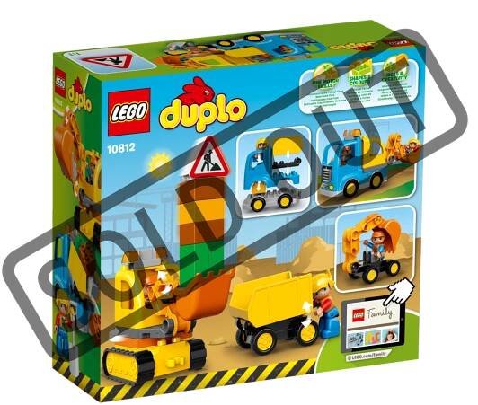 LEGO® DUPLO® 10812 Pásový bagr a náklaďák | Stavebnice-hry.cz