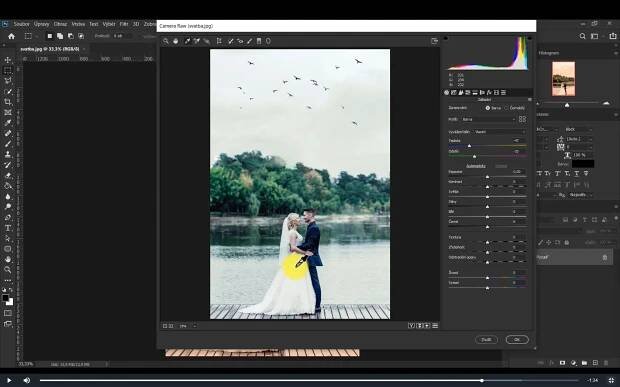 Online školení programu Photoshop: přístup na 1 rok, videokurz v délce přes 190 minut