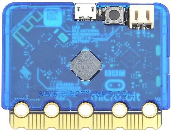 ELECFREAKS - Pouzdro pro micro:bit V2, modrá