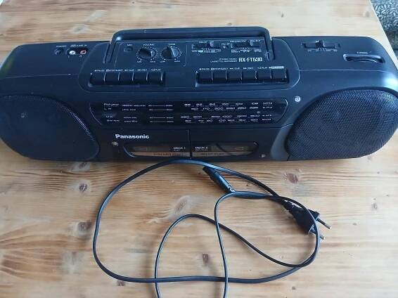 Magnetofon, rádio Panasonic RX-FT530 - Starožitnosti