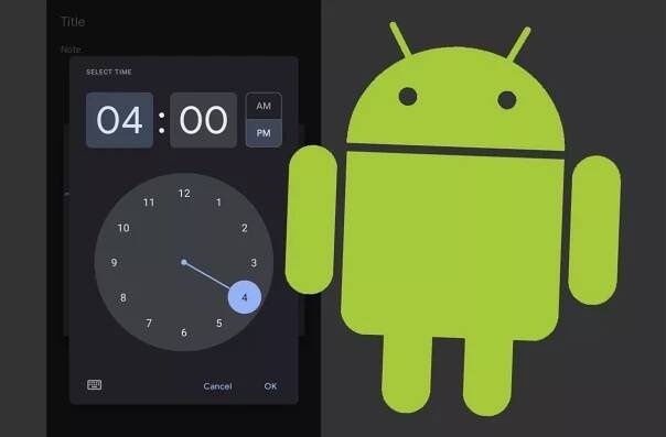 Android aplikace budou mít příjemně usnadněnou práci s časem