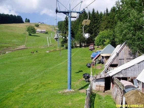 Sedačková lanovka Velká Úpa - Portášovy Boudy (původní)