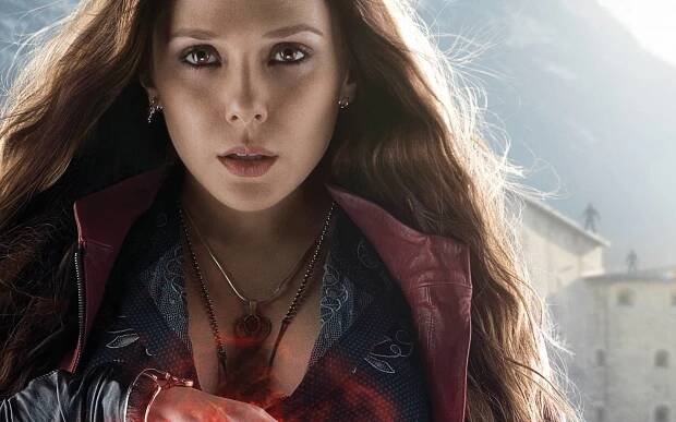 Wanda Maximoff Close-Up 4K Marvel iPhone Wallpaper
