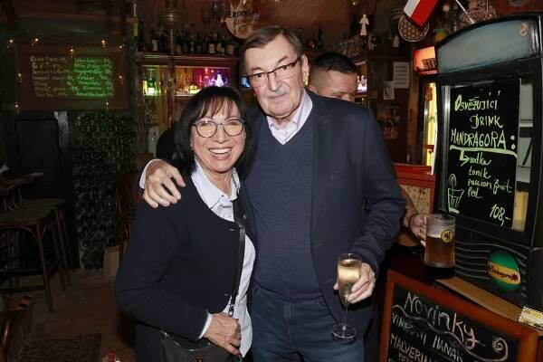 Zdeněk Barták s milovanou manželkou Ludmilou. 