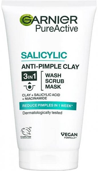 Salicylic čistící péče proti nedokonalostem 3 v 1
