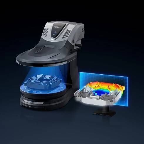 Cena : 3D skener CMM - Řada VL-700 | KEYENCE International Belgium(Čeština)