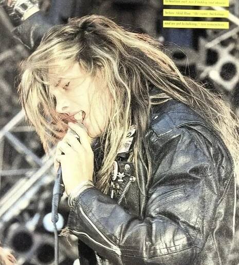 𝘱𝘪𝘯 - (𝘢𝘮𝘢𝘺𝘢.𝘭𝘰𝘷𝘦) | Sebastian bach, 80s hair bands, Glam metal
