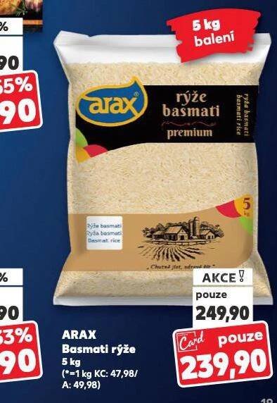 ARAX BASMATI RÝŽE