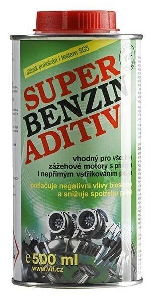 VIF super benzin aditiv, aditivum do benzínu, 500 ml