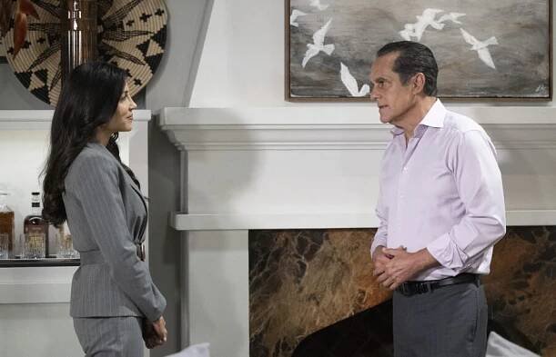 Nazneen Contractor, Maurice Benard - 'General Hospital'