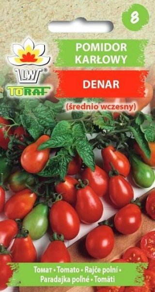 RAJČE ODRŮDA DENÁR "ČERVENÁ HRUŠTIČKA",KEŘÍKOVÉ /150 SEMEN/ XXL BALENÍ