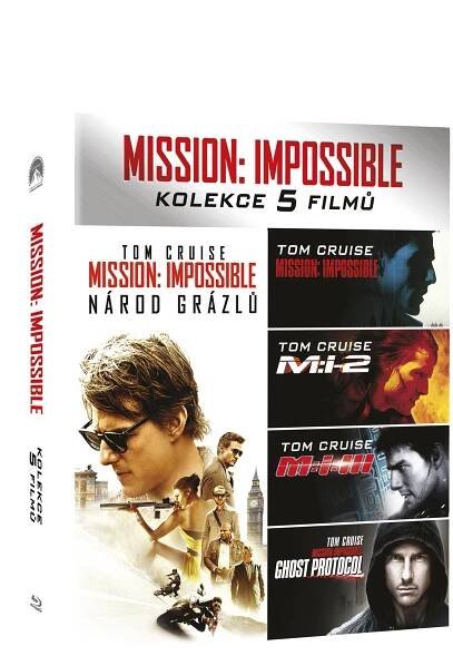 Mission: Impossible kolekce 1-5 - 5Blu-ray