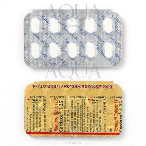 Tritace 5mg, 10mg, 2.5mg, 1.25mg Tableta Koupit Bez Receptu Online