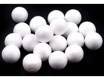 Polystyrenové koule průměr 1,5 cm - 1 kulička