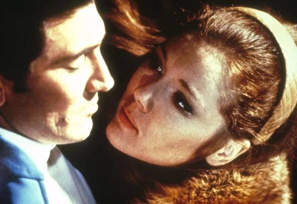 ON HER MAJESTY'S SECRET SERVICE, George Lazenby, Diana Rigg, 1969