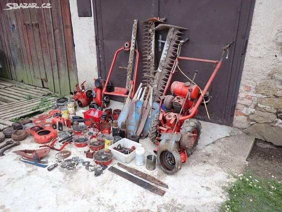 mf 70 - náhradní díly sekačka / malotraktor