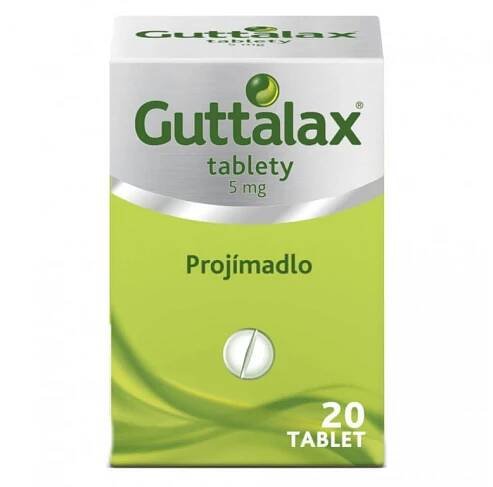 GUTTALAX projímadlo – Informace a recenze