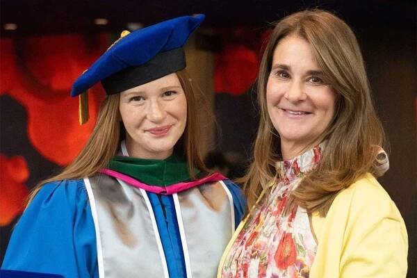 Dr. Jennifer Gates, Melinda Gates, Medical School Graduation, 2024