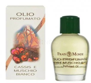 Frais Monde Cassis And White Musk Parfémovaný olej pro ženy 12 ml poškozená krabička