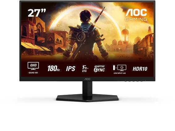 AOC Gaming Q27G42XE 27", 2560x1440/1ms/300cd/m2, HDMI, DisplayPort, Headphone Out | ab-com.cz