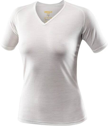 Devold BREEZE T-SHIRT V-NECK W - Dámské vlněné triko | SPORTISIMO.CZ