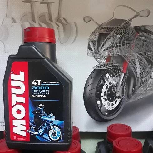 MOTUL 4T 3000 MİNERAL 15W50 YAĞ