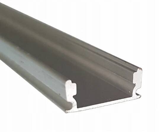 ALUMINIOVÝ profil stříbrný pro LED pásky 1 m + mléčné stínidlo za 63.00CZK - Allegro