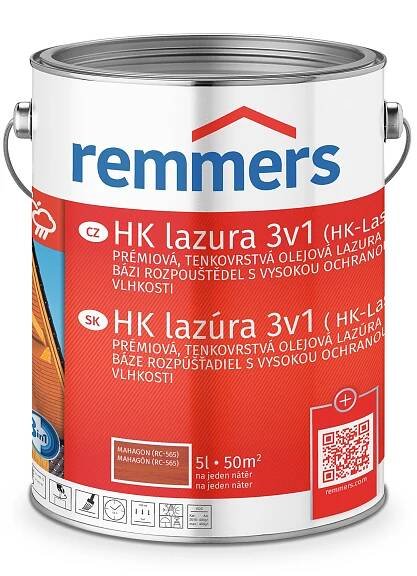 HK lazura 3v1 : Prémiová lazura na ochranu dřeva na... | Remmers