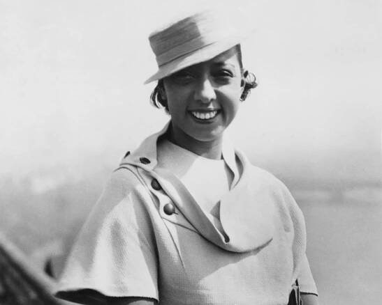 American-born entertainer Josephine Baker