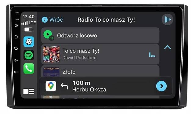 SKODA KODIAQ KAROQ RÁDIO NAVIGACE ANDROID CARPLAY MAPY APLIKACE Model SKODA KODIAQ