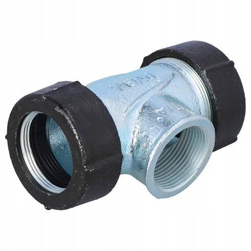 T-ROZDĚLOVAČ QT 1 1/4" MONTÁŽNÍ PRO TRUBKY